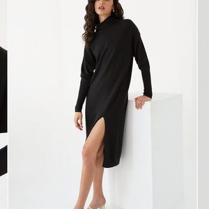 Wilfred (Aritzia) Cyprie black merino wool sweater dress size XS, new w/o tags.